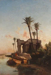 Paysage égyptien
